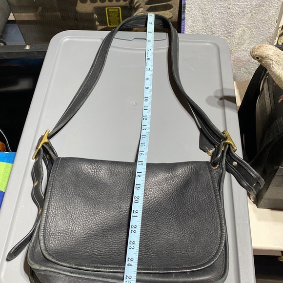 Coach 9951 Vintage Patricia's Legacy Leather Black Classic Flap Bag - Picture 8 of 8